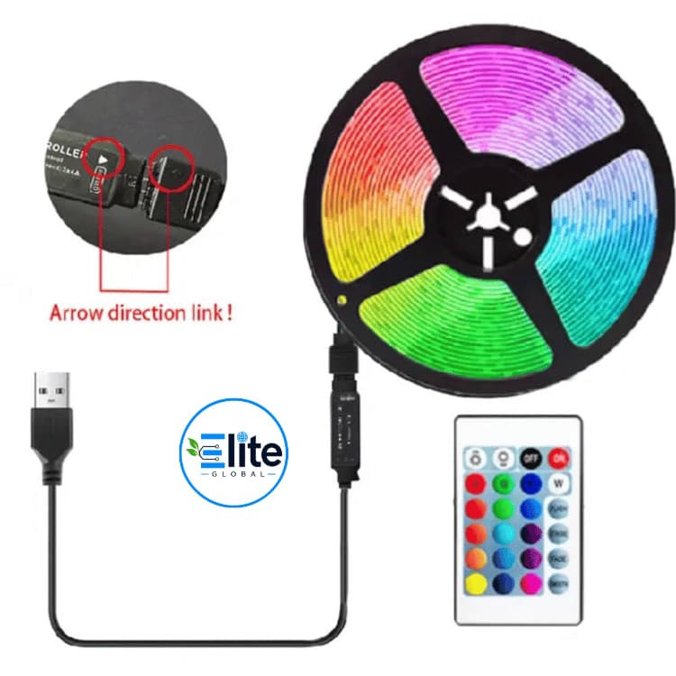 16 ft Strip light premium App Controler + Sound Sensor
